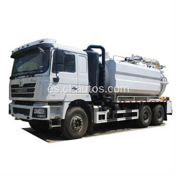 Shacman 6x4 10wheelers 18000 litros de limpieza de alcantarillado camión tanque